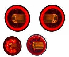 2x 12-24V LED Runde Rücklicht