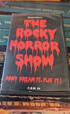 The Rocky Horror Show Commodore 64 (Tape, Box, Poster, Manual)  8 bit works