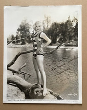 Mamie van Doren (Original-Autogramm auf Pressefoto von 1955)
