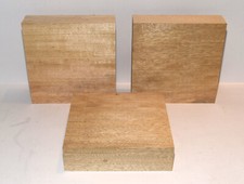 3 Stk. Limba Bastelholz