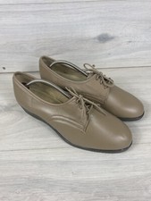 Damen Hush Puppies Oxford Schuhe UK 7 kleiner Keilabsatz 