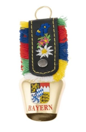Bayern metall magnet kuhglocke - bayern,