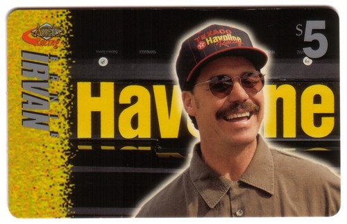 Ernie irvan telefonkarte - irvan,