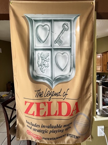 Legend zelda 5ft flag - zelda,