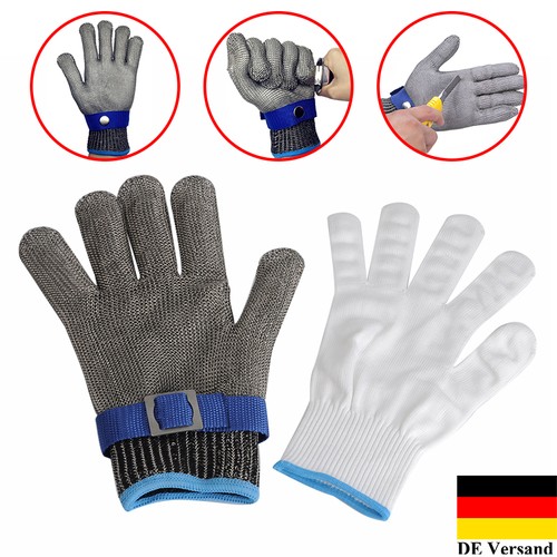 Edelstahl kettenhandschuh - edelstahl,