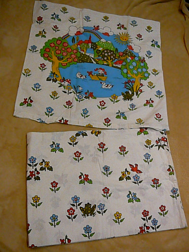 Vintage kinderbettwäsche - vintage,