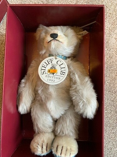 Steiff teddy babyblau 1 - teddy,