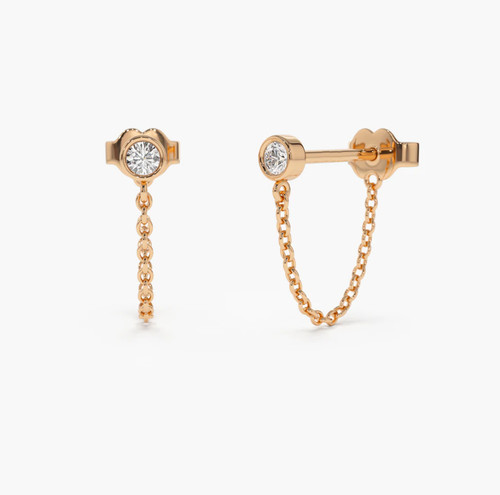Weissgold 14k 585er brillanten - 585er,