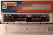 Roco H0 46630 Autotransportwagen DB / Beladen / DC / OVP