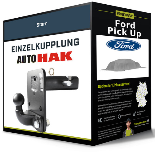 Starre anhängerkupplung für - anhängerkupplung,
