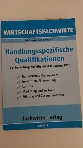Wirtschaftsfachwirte - , _