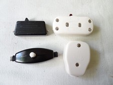 4 alte Schnurschalter Bakelite  Konvolut /A