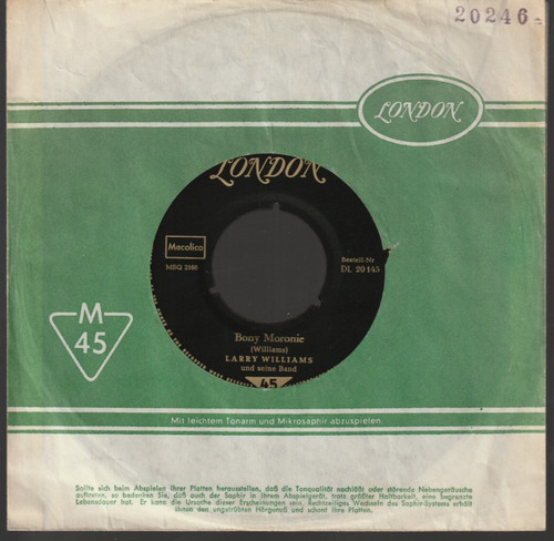 1958 larry williams - ♫, 7"