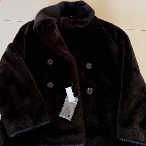 Damen kunstfell jacke - damen, jacke-mantel
