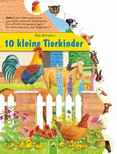 Zehn kleine tierkinder buch - zehn,