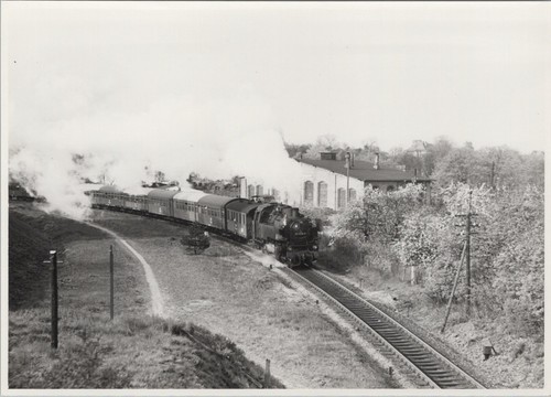 Foto ddr eisenbahn dampflok - foto,, ddr,