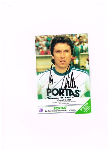 Fussball klaus fischer - -,