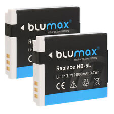 2x Blumax Akku für Canon