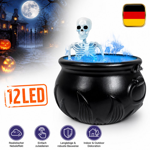 Leds totenkopf hexenkessel - leds,