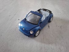 Volkswagen / VW New Beetle, Cabriolet, 1998, blau, 1:18, Bburago