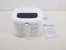 Clatronic FR 3771 Fritteuse 1800 W Weiß Cool Touch