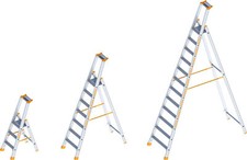 Layher Stehleiter Alu Stufen