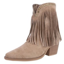 Damen Cowboyboots mit Fransen