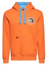 KING KEROSIN Herren Hoodie mit lustigem Rückenprint Bubble Gum