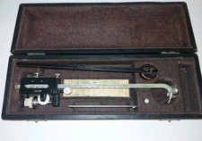 Sehr altes Planimeter A. Ott Kempten 50er  Jahre incl. Ersatzteile - lesen!