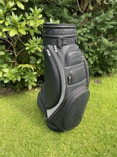 Ladies Damen Golf bag en vogue schwarz weiß Hahnentritt
