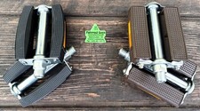 Blockpedal DDR Pedal Retro Oldtimer Fahrrad Pedale für Mifa Diamant NSU Gazelle