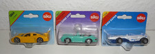 SIKU / 3 x MODELLAUTOS / 0866, 0837 u. 1358 SNIPER, PORSCHE 911 u. F1 CAR /#2419