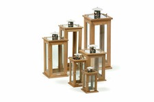 Holzlaterne Manila - Windlicht