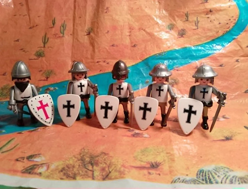 Playmobil figuren ritter - 5,