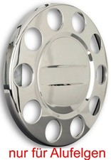 1x Radbolzenabdeckung 22,5" für Alufelgen Radzierblende Radkappe Blende Kappe