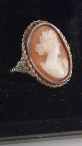 Ring gold 333 kamee - ring,