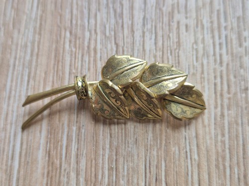 Vintage brosche blumenstrauß - brosche,