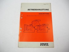 Volvo Penta TD61A TD71A TID61 TID71 Dieselmotor Betriebsanleitung Wartung 1987