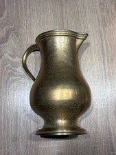 Messing Kanne Krug Vintage