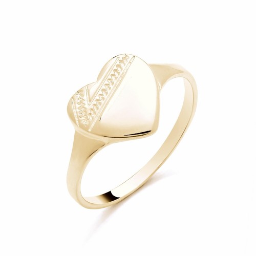 Damen siegelring gelbgold - kt,