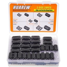 Ferritring, RFI, EMI, Kabelclip, Rauschunterdrücker, 3.5mm, 5mm, 7mm