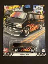 Hot Wheels Premium Boulevard Dodge Van #68 GJT68