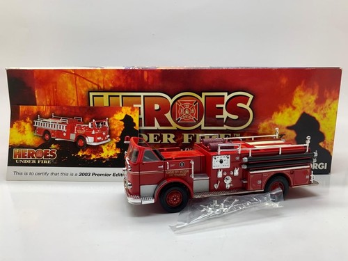 Corgi seagrave offene kabine - corgi,