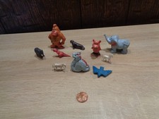 Alte Gummi/Plastik Figuren