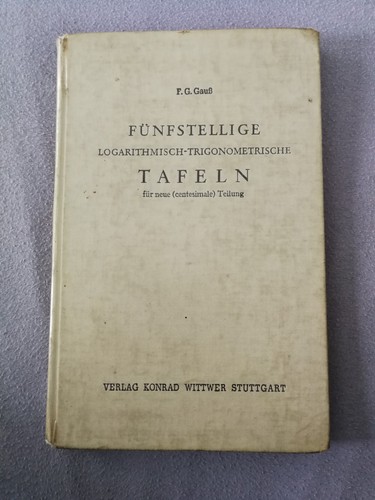 Fünfstellige logaritmisch - fünfstellige,