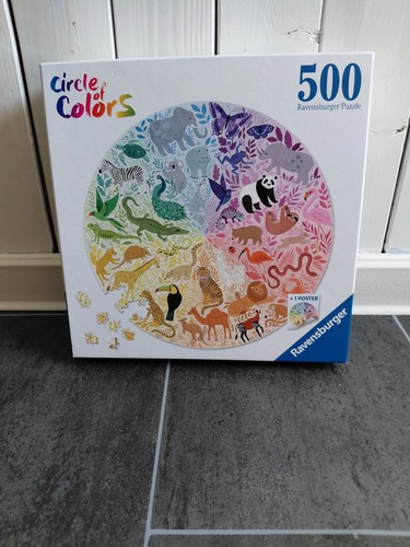 Puzzle circle colors - circle, colors-