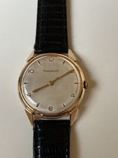 Jaeger-LeCoultre Handaufzug 18K 750 Gelbgold Dresswatch 36 mm Vintage