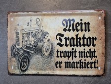 Mein Traktor tropft nicht, er