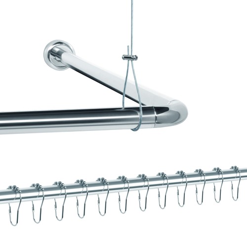 Libaro duschvorhangstangen set - libaro,