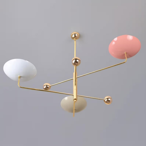 Mid century sputnik messing - sputnik,